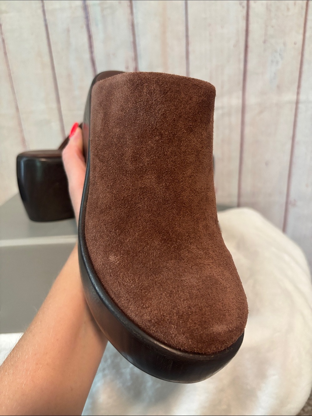 NIB Everlane The Wooden Puffa Clog - Picture 14 of 15